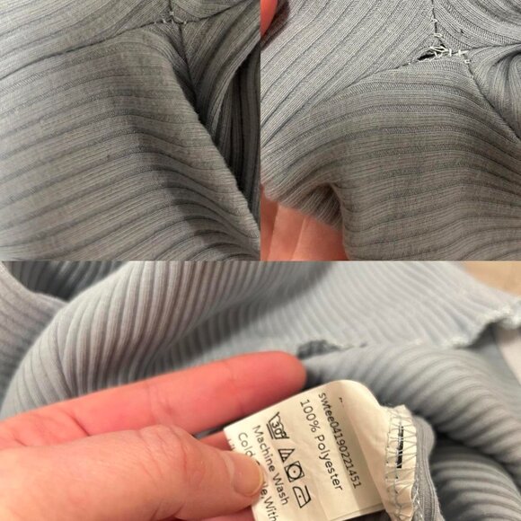 Women’s Off the shoulder cropped top Size Medium - Picture 5 of 6